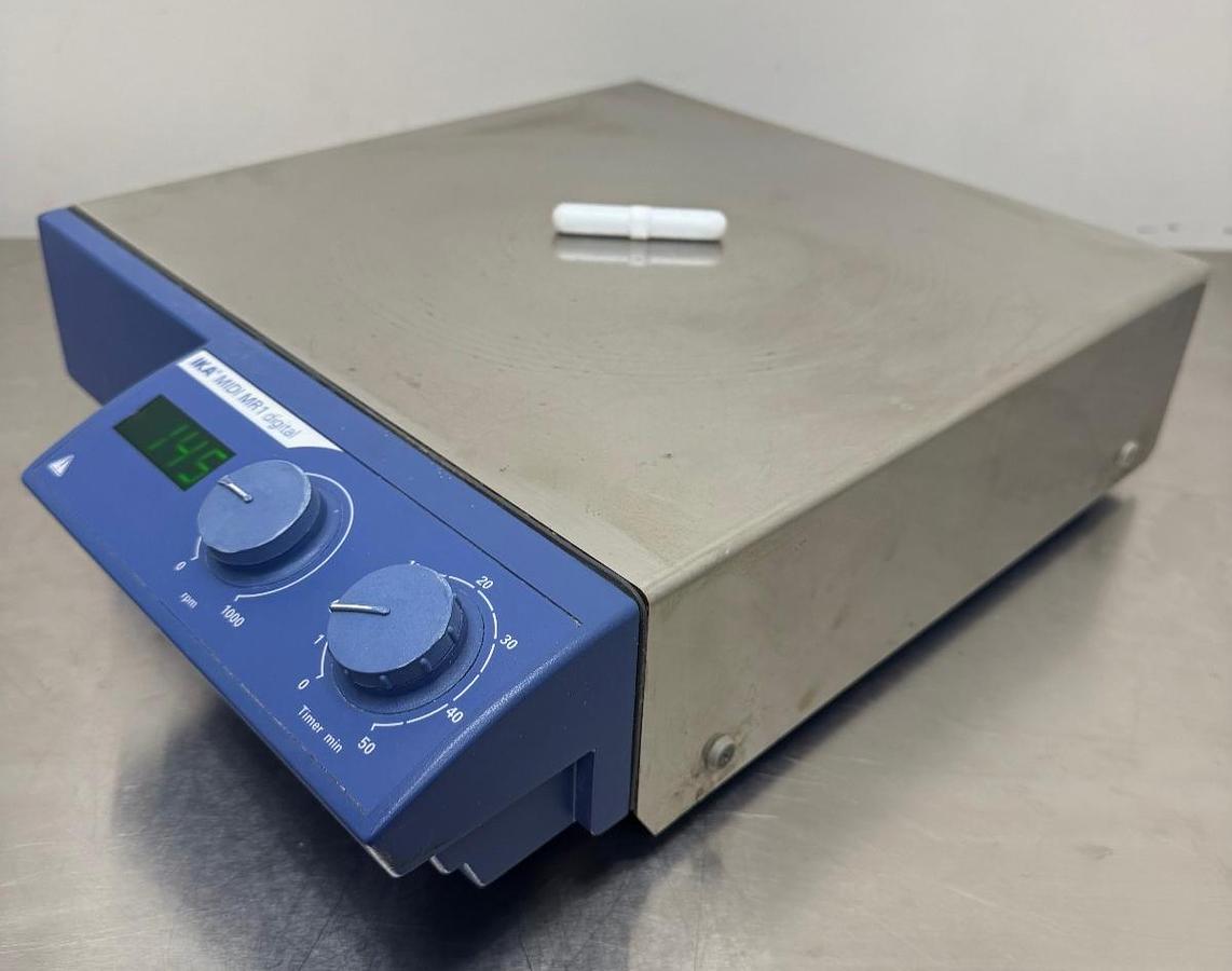 Used IKA MIDI MR 1 DIGITAL S1 Magnetic Stirrer, 1-Station 0-1000rpm w WARRANTY