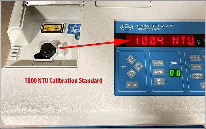 Used Hach 2100AN IS Turbidimeter w & Printer & WARRANTY
