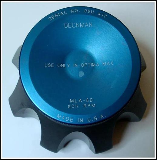 Used Beckman Rotor Ultracentrifuge MLA-80 Optima Max w WARRANTY