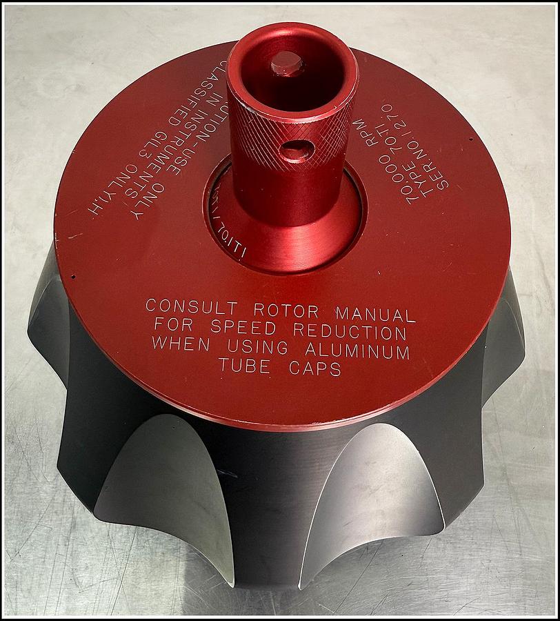 Used Beckman Ultracentrifuge Rotor 70 TI 70Ti w WARRANTY