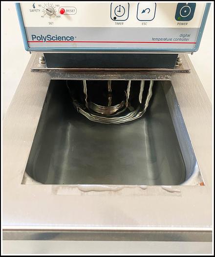 Used Polyscience 9102 Refrigerated Circulator Water Bath w WARRNATY