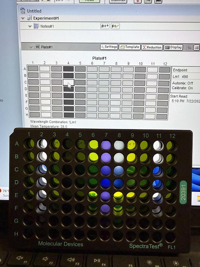 Used Molecular Devices ThermoMax Microplate Reader COMPLETE w WARRANTY