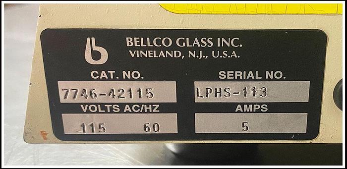 Used Bellco Shaking Heated Low Profile Water Bath W WARRANTY