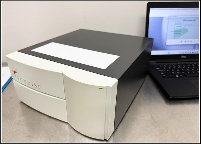 Used Tecan Sunrise Absorbance Microplate Reader 600nm Filter w WARRANTY!