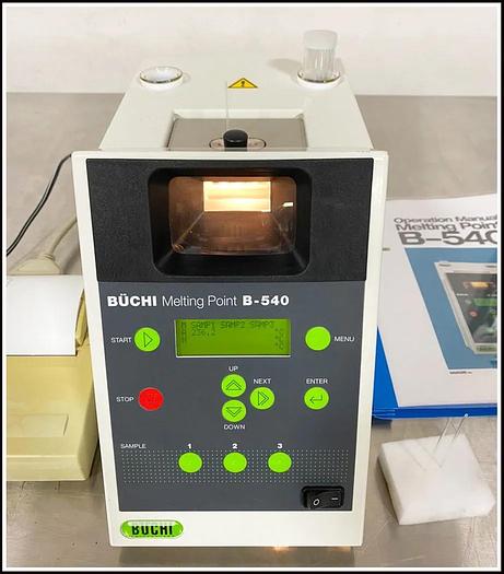 Used Buchi B-540 Melting Point Apparatus w WARRANTY