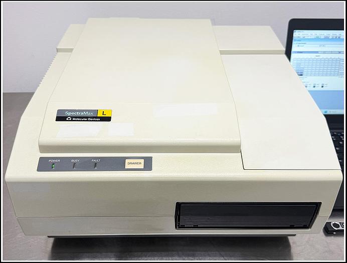 Used Spectramax L Microplate Luminometer Luminescence Reader w WARRANTY