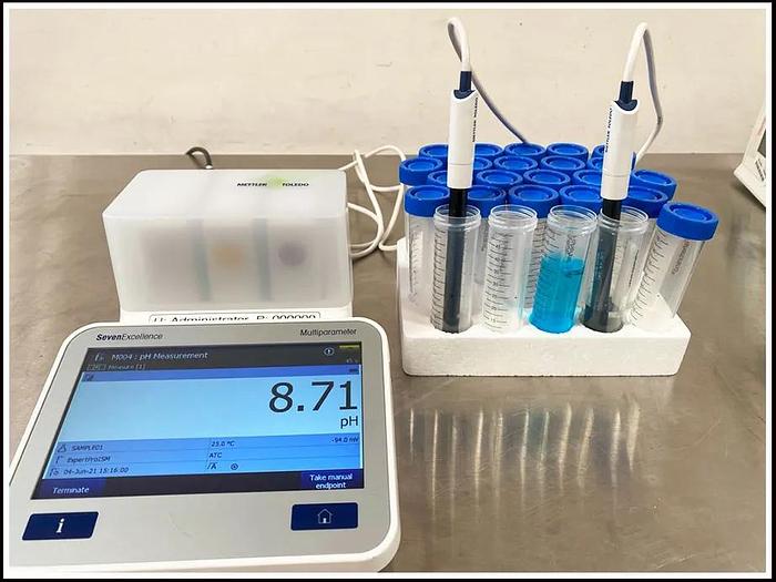 Used Mettler SevenExcellence Multiparameter pH Conductivity Meter w WARRANTY