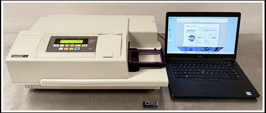 Used Molecular Devices SpectraMax M2 Multimode Microplate Reader w WARRANTY