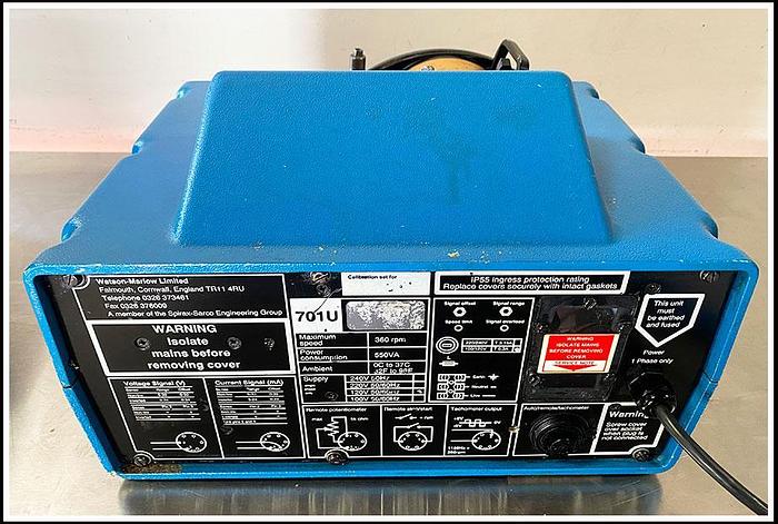 Used Watson Marlow Pump 701 701U w WARRANTY