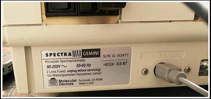 Used Molecular Devices Gemini Fluorescence Multimode Microplate Reader  w WARRANTY