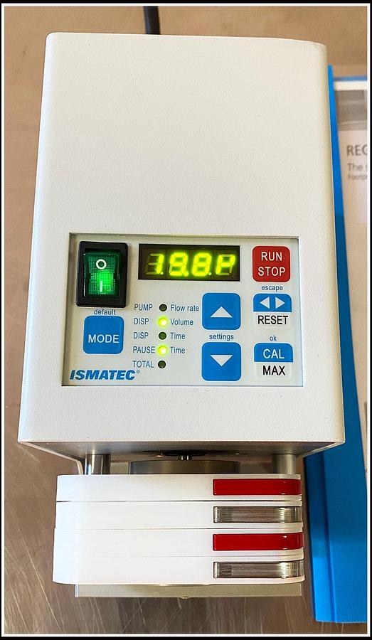 Used ISMATEC Reglo Digital 4 Cassette Dispensing Pump w WARRANTY