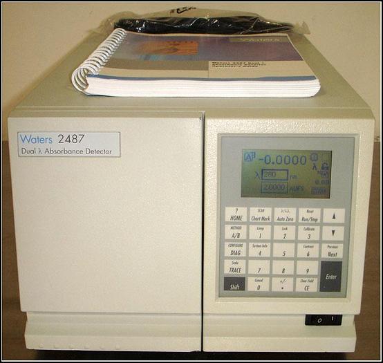 Used Waters 2487 Dual Wavelength Absorbance Detector w WARRANTY