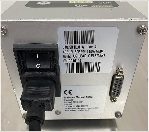 Used Watson Marlow Pump 403 U/L 50rpm w WARRANTY