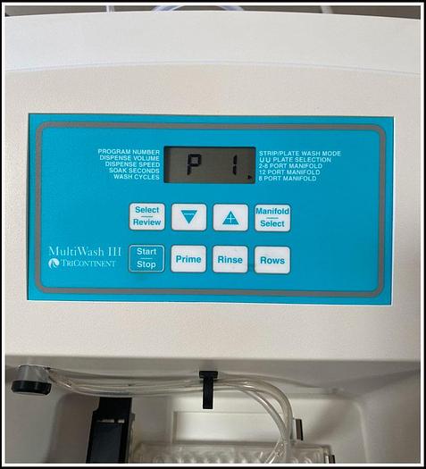 Used Tricontinent Microplate Strip Washer ( MultiWash III ) w WARRANTY