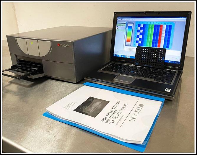 Used Tecan Genios Microplate Multimode Reader Ab & FL & Lum w WARRANTY