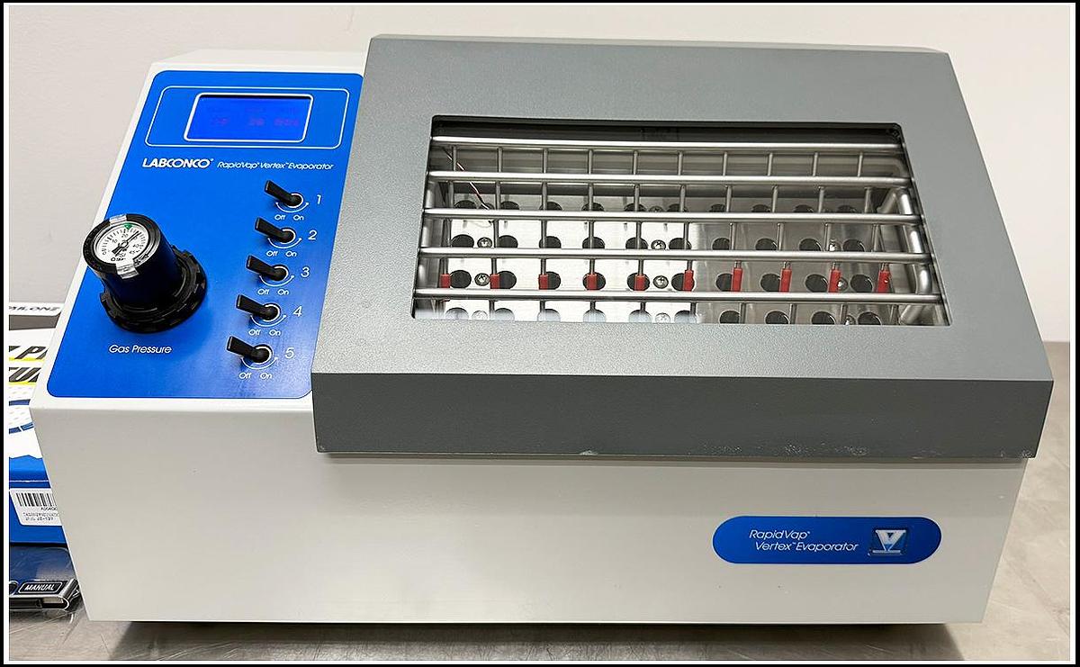 Used Labconco Vertex Rapidvap Dry Tube Evaporator w WARRANTY