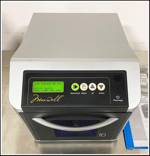 Used Promega Maxwell 16 LEV Promega DNA RNA Purification System w WARRANTY