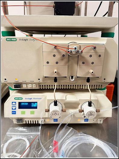 Used Bio-Rad BIOLOGIC DUOFLOW CHROMATOGRAPHY SYSTEM w WARRANTY