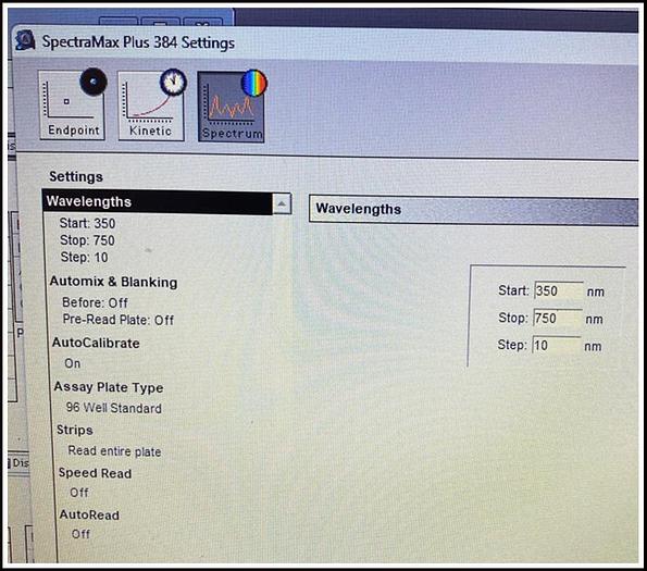 Used Molecular Devices SpectraMax Plus 384 COMPLETE w WARRANTY