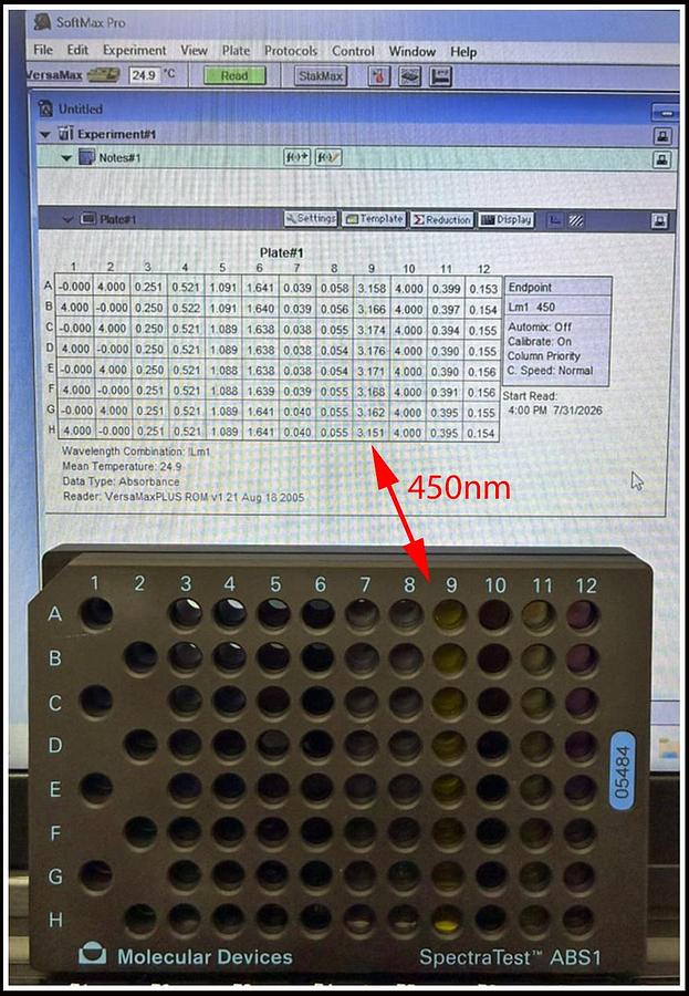 Used Molecular Devices Versamax Microplate Reader COMPLETE VALIDATED w WARRANTY