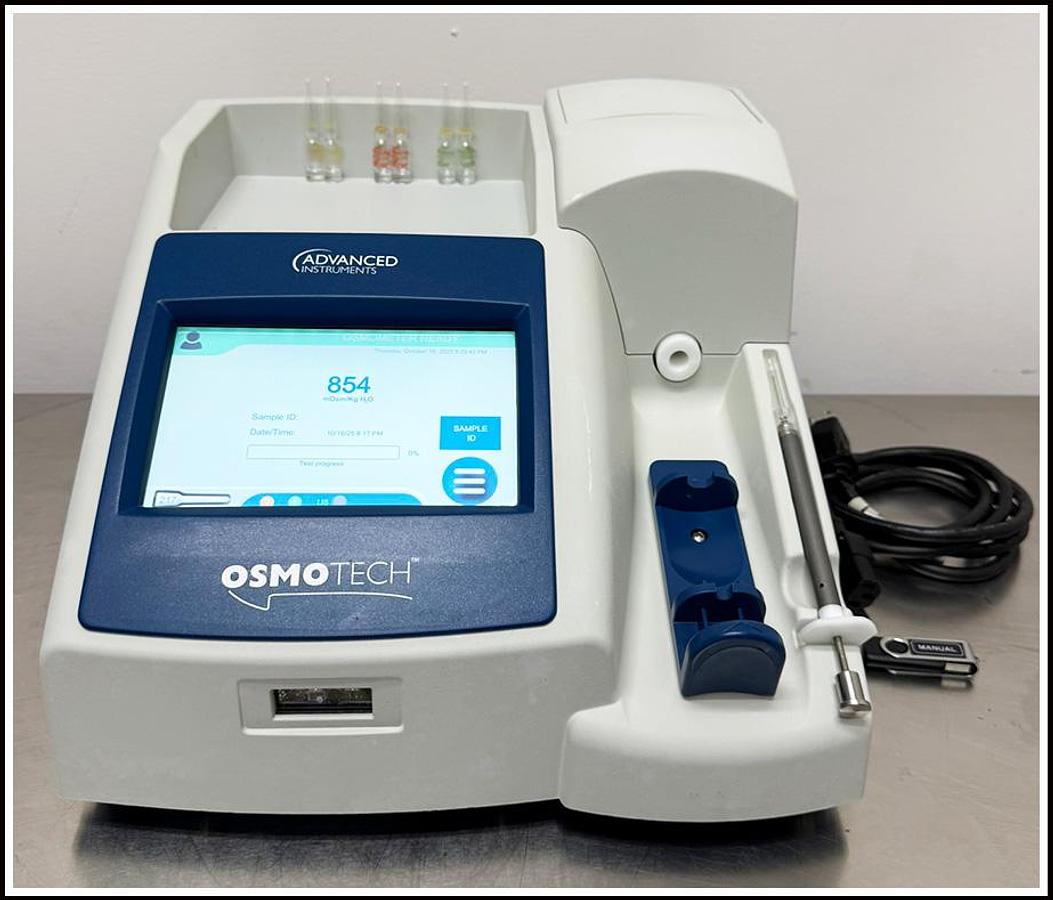 Used Advanced Instruments Osmometer OsmoTech w WARRANTY