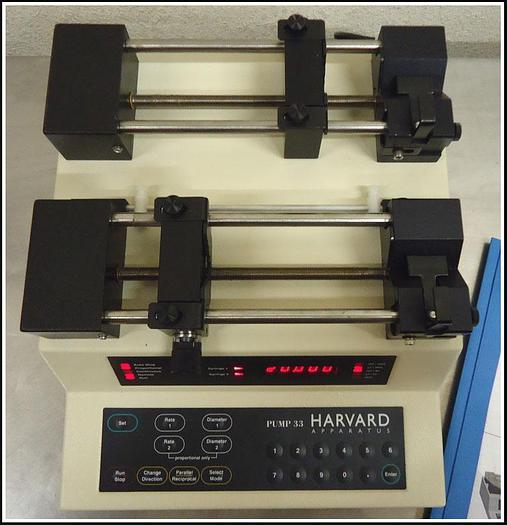Used Harvard Dual Infusion & Withdrawl Syringe Pump 33 w WARRANTY