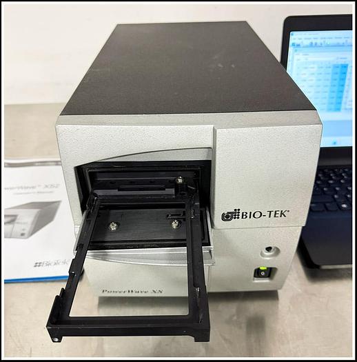 Bio-Tek PowerWave XS Microplate Reader Scanning Spectrophotometer w WARRANTY