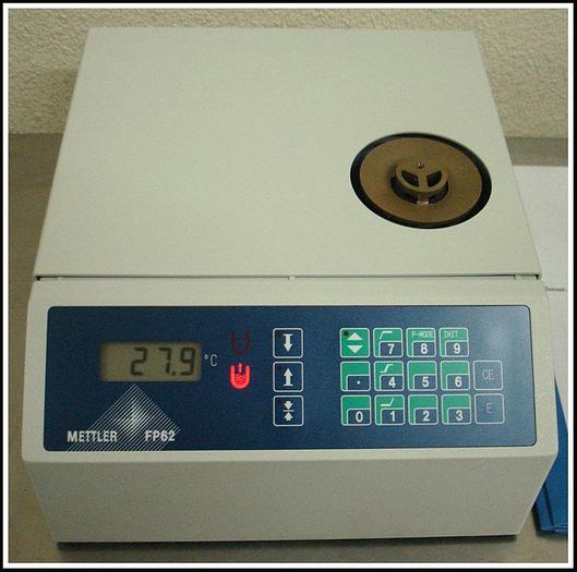 Used Mettler Toledo FP62 Melting Point Apparatus w WARRANTY