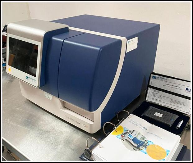 Used Molecular Devices SpectraMax iD3 Multimode Microplate Reader w WARRANTY