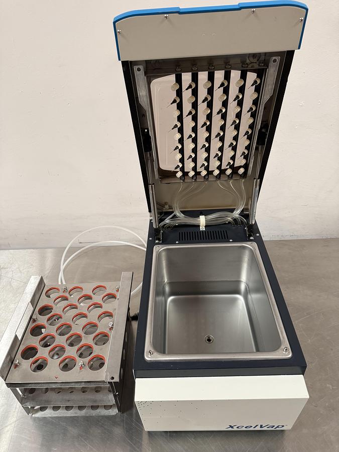 Used Biotage XcelVap Tube Evaporator Concentrator w WARRANTY