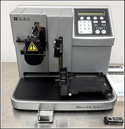 Used BioTek Microflo Select Microplate Dispenser w WARRANTY