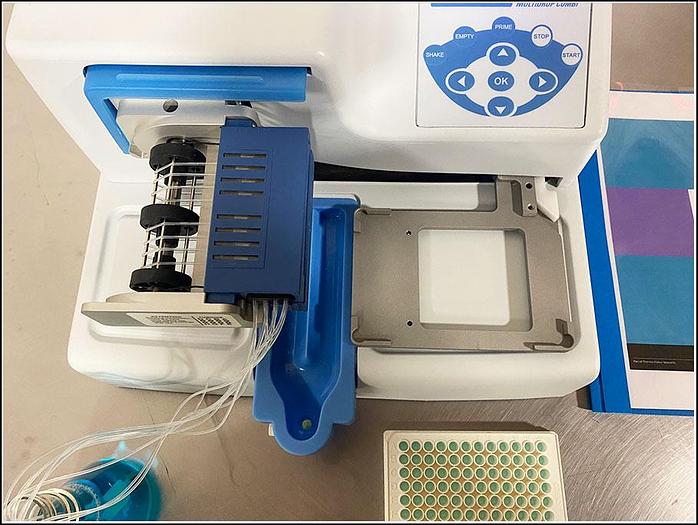 Used Thermo Combi Multidrop 836 Microplate Dispenser w Cassette & WARRANTY