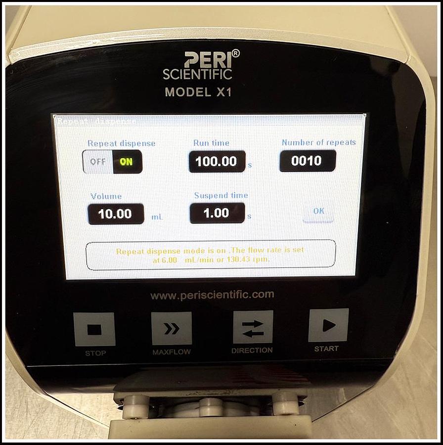 Used Peri Scientific X1 8 Channel