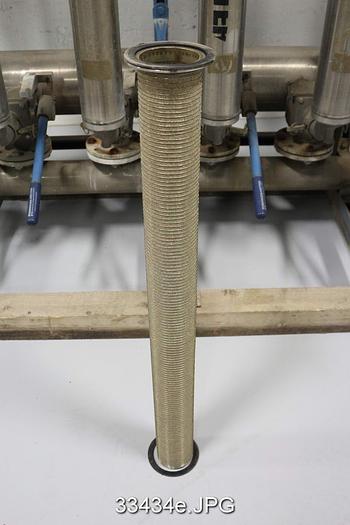 Used Ronningen Petter SS-84-210 10 Bank Canister Filter #33434