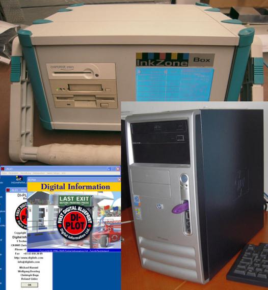 Used Digital information InkZone box