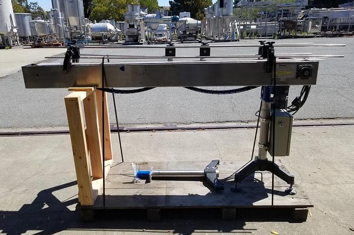 Used Capper, CMI, Mdl NMRV-040, Screw Cap, Conveyor #S743151