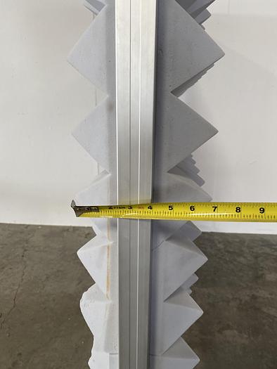 Used Mobile Acoustic 72" x 95" Foam Board on Wheels