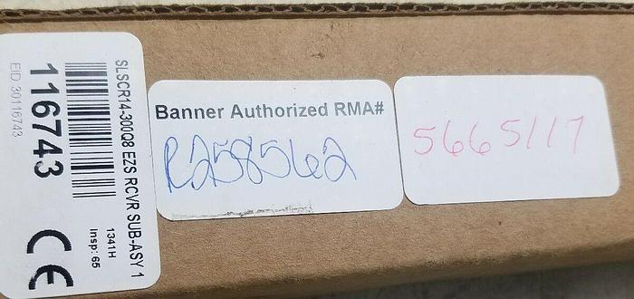 BANNER ENGINEERING SlSCR14-300Q8 EZS RCVR SUB-ASY 1