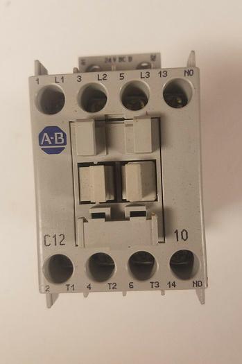 Used ALLEN BRADLEY 100-C12D10 SER A 120V-AC 7.5HP 25A AMP AC CONTACTOR D563278