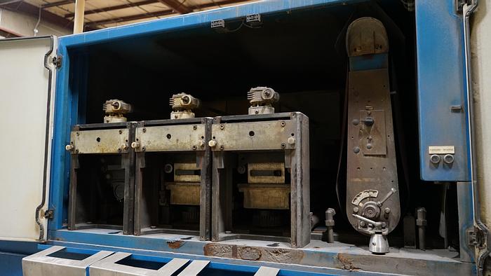 Used 2008 Butfering SPW 413 RTTB Combination Wet Belt Sander & Buffer