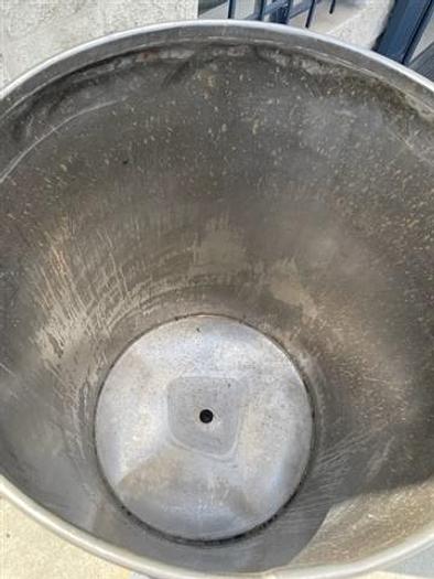 Used Tank, 50 Gallon, S/st, 22" X 32", On Casters #S744569