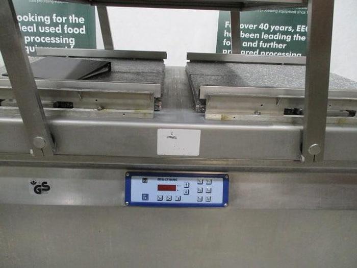 Used Multivac Dual Chamber MAP Vacuum Packager; Md#C500