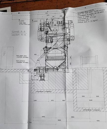 Used Wheelabrator LBS-1500 #MB 2009