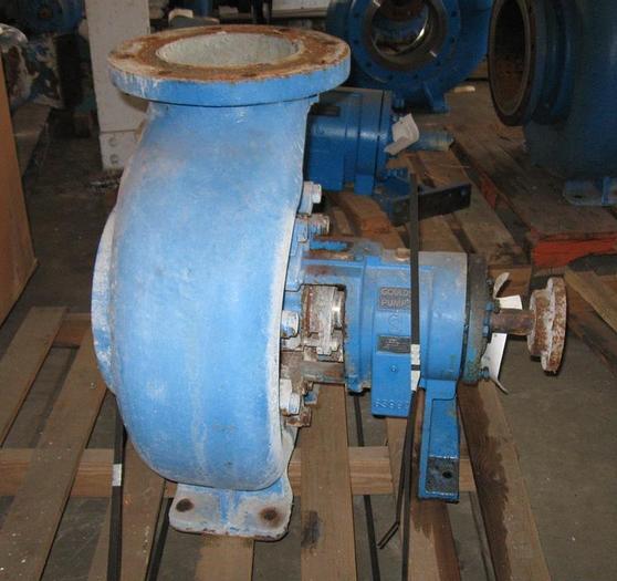 Used Goulds 3180 Pump, 8X8X12, 2.72Mm X 2.47Mm Stainless Steel Impeller.  Ductile Iron Casing, Ductile Iron Packing Box, Packing. #21082