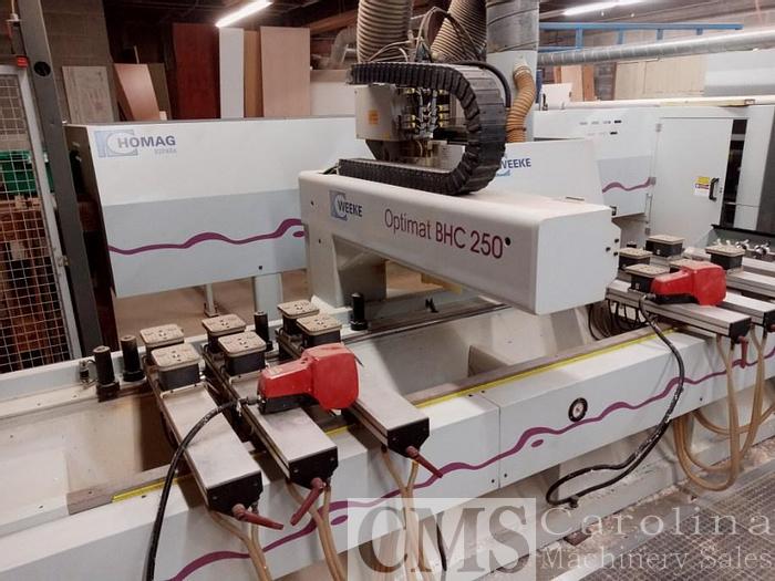 Used 2002 Weeke Optimat BHC 250 CNC Router