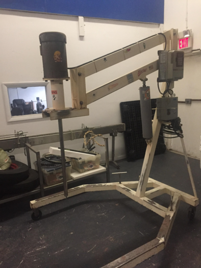 Used ADMIX 5 HP PORTABLE MIXER IDEAL FOR STEAM KETTLES, TANKS, VATS (STOCK #586C)