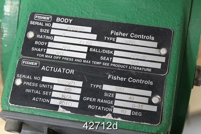 Used FISHER V150 #42712