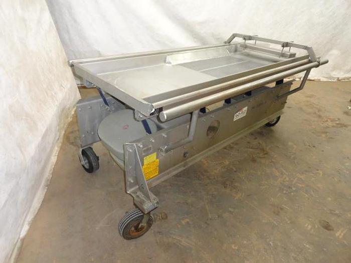 Used Key Technologies Vibratory Conveyor; 24" x 8', Md#412868