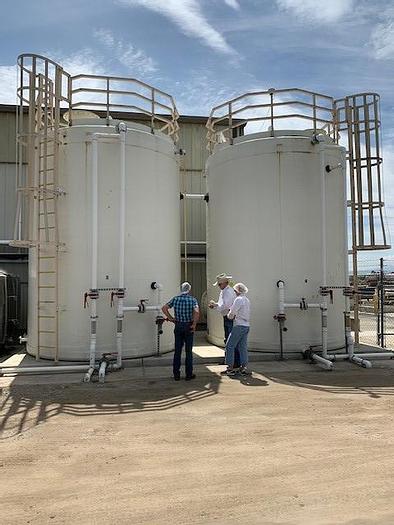 Used 2003 DEI Systems 12,300 Gallon Fiberglass Storage Tanks