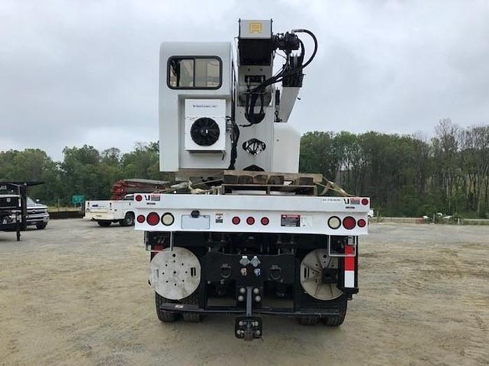 Used 2013 Peterbilt 365 8X6 Altec AC38-127 38 Ton Crane with Basket - M77257